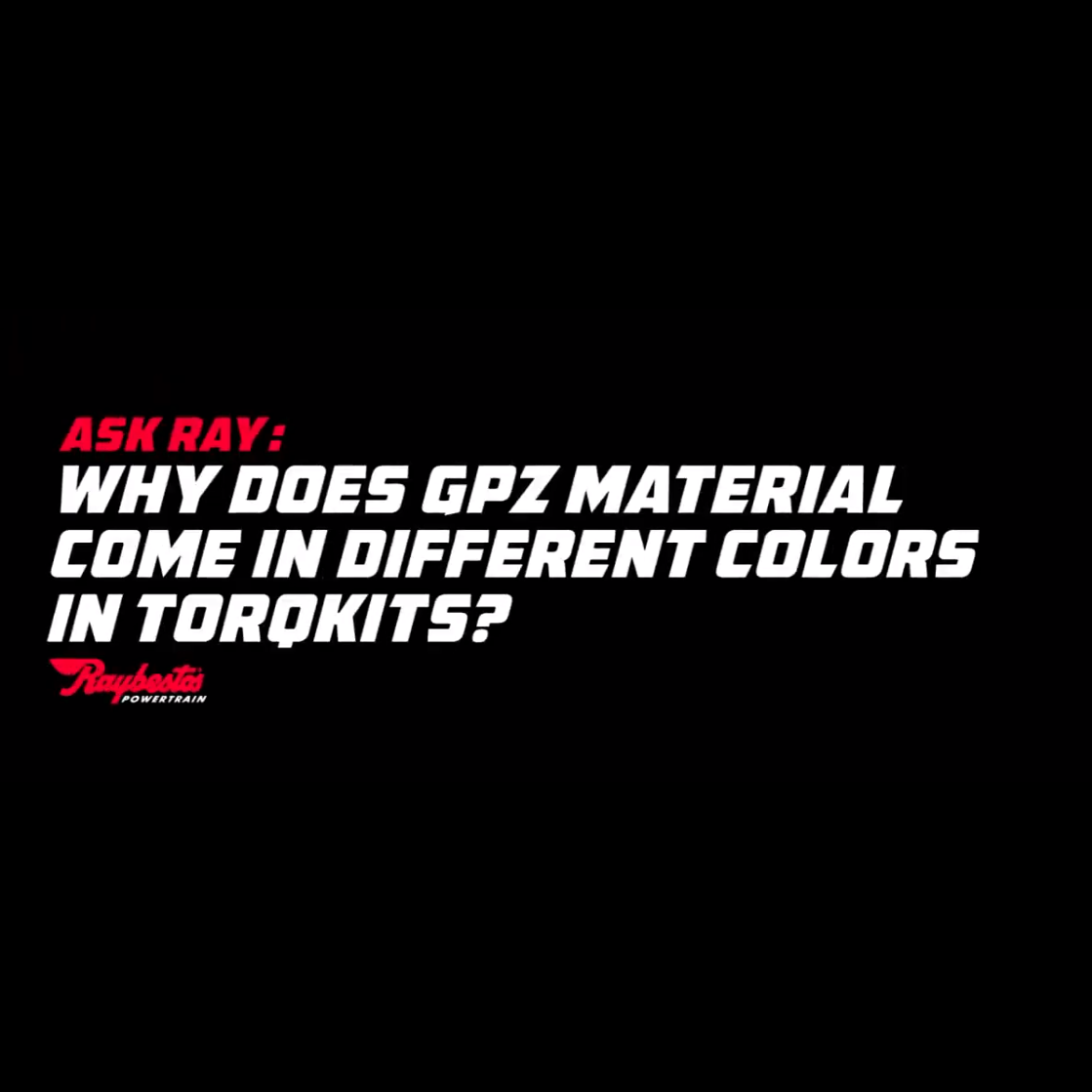 Why Are There Different GPZ Friction Material Colors? Raybestos